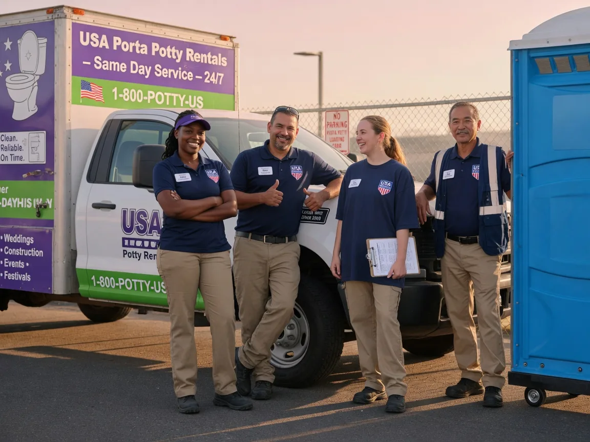 Porta Potty Rental company in Wisconsin