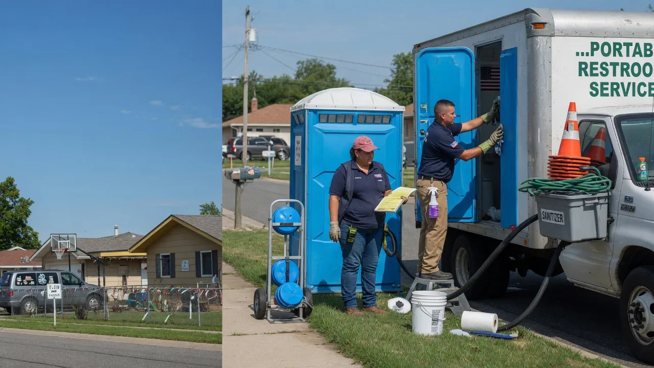 Portable Toilet Rental in Wisconsin near me